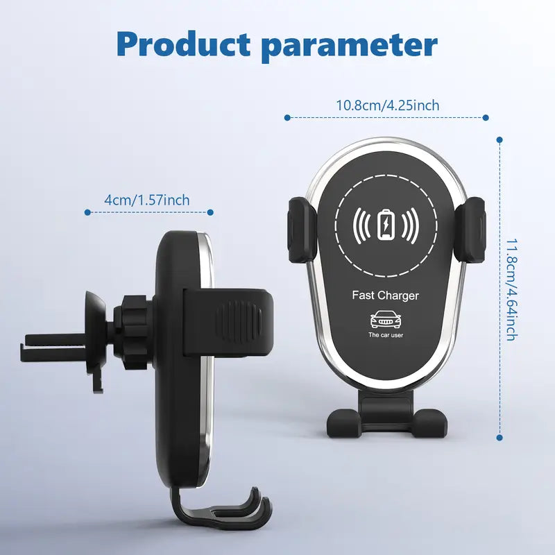 Aurra Tech MagSafe Car Mount Wireless Charger 15